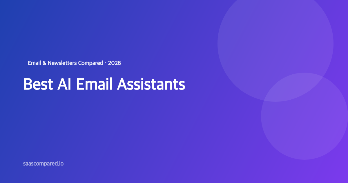 Best AI Email Assistants in 2026: We Tested 8 Tools So You Don't Have To