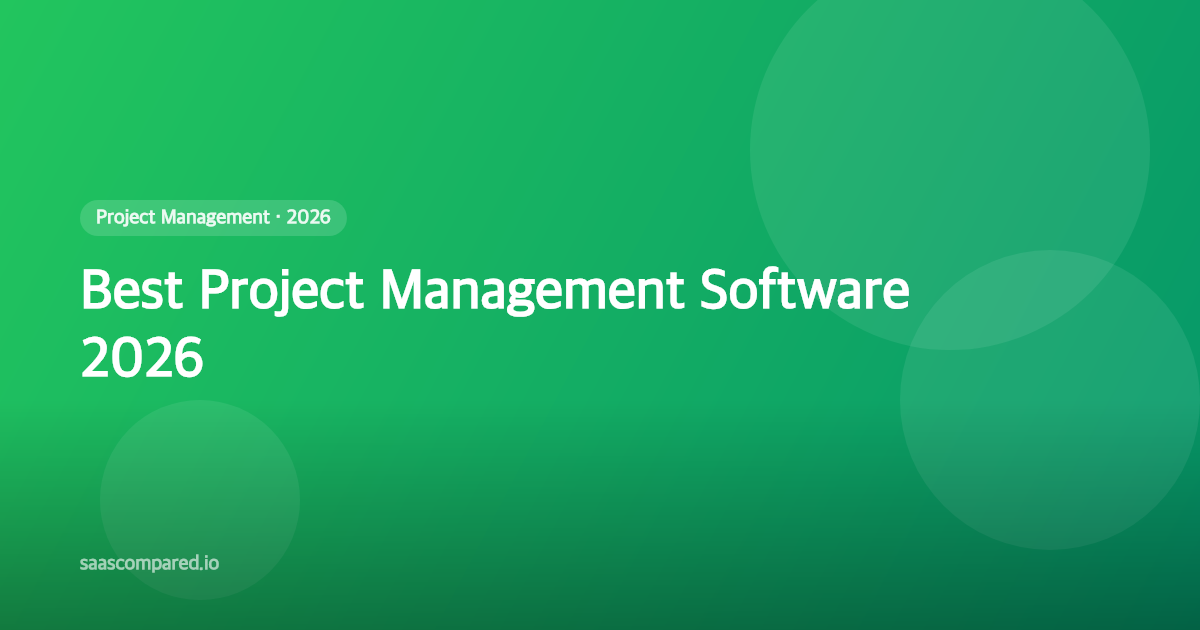 Best Project Management Software 2026